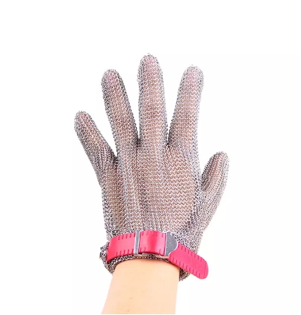 Chainmail Safety Gloves Short