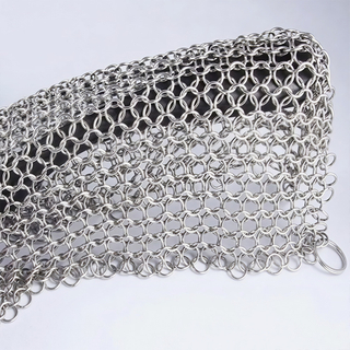 Stainless Steel Wire Mesh Pot Brush