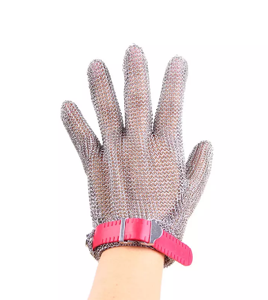 Zincir Posta Örgü Eldiven Çin