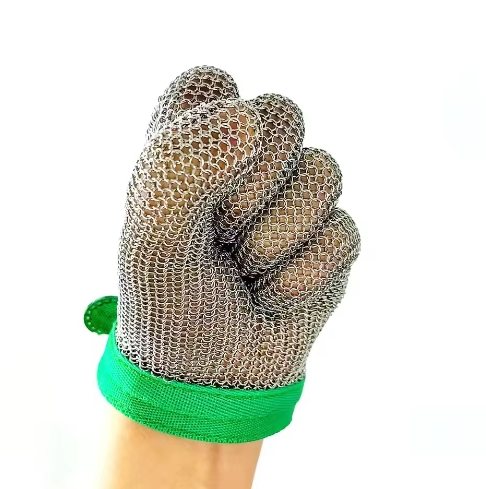 Chainmail Short Gloves Factory China