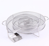 Stainless Steel Woven Grill Mesh for Cold Smoke Generators — Ideal for Smoking Bacon, Fish, And BBQ Meats