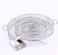 Stainless Steel Woven Grill Mesh for Cold Smoke Generators — Ideal for Smoking Bacon, Fish, And BBQ Meats