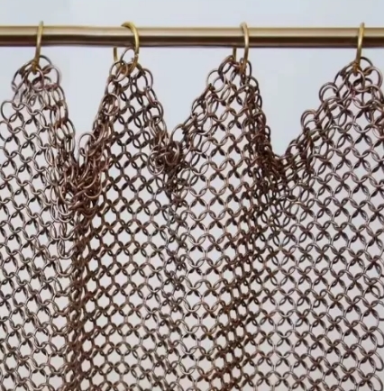 Stainless Steel Chainmail Mesh Curtain Manufacturers