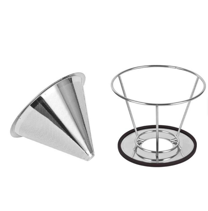 Eco-Friendly Reusable Stainless Steel Ultra-Fine Coffee Filter Mesh — Food-Grade Drip Brewing Filter, Wholesale Available