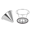 Eco-Friendly Reusable Stainless Steel Ultra-Fine Coffee Filter Mesh — Food-Grade Drip Brewing Filter, Wholesale Available