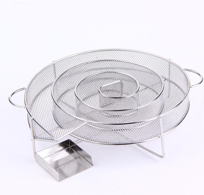 Stainless Steel Woven Grill Mesh for Cold Smoke 2Generators — Ideal for Smoking Bacon, Fish, And BBQ Meats